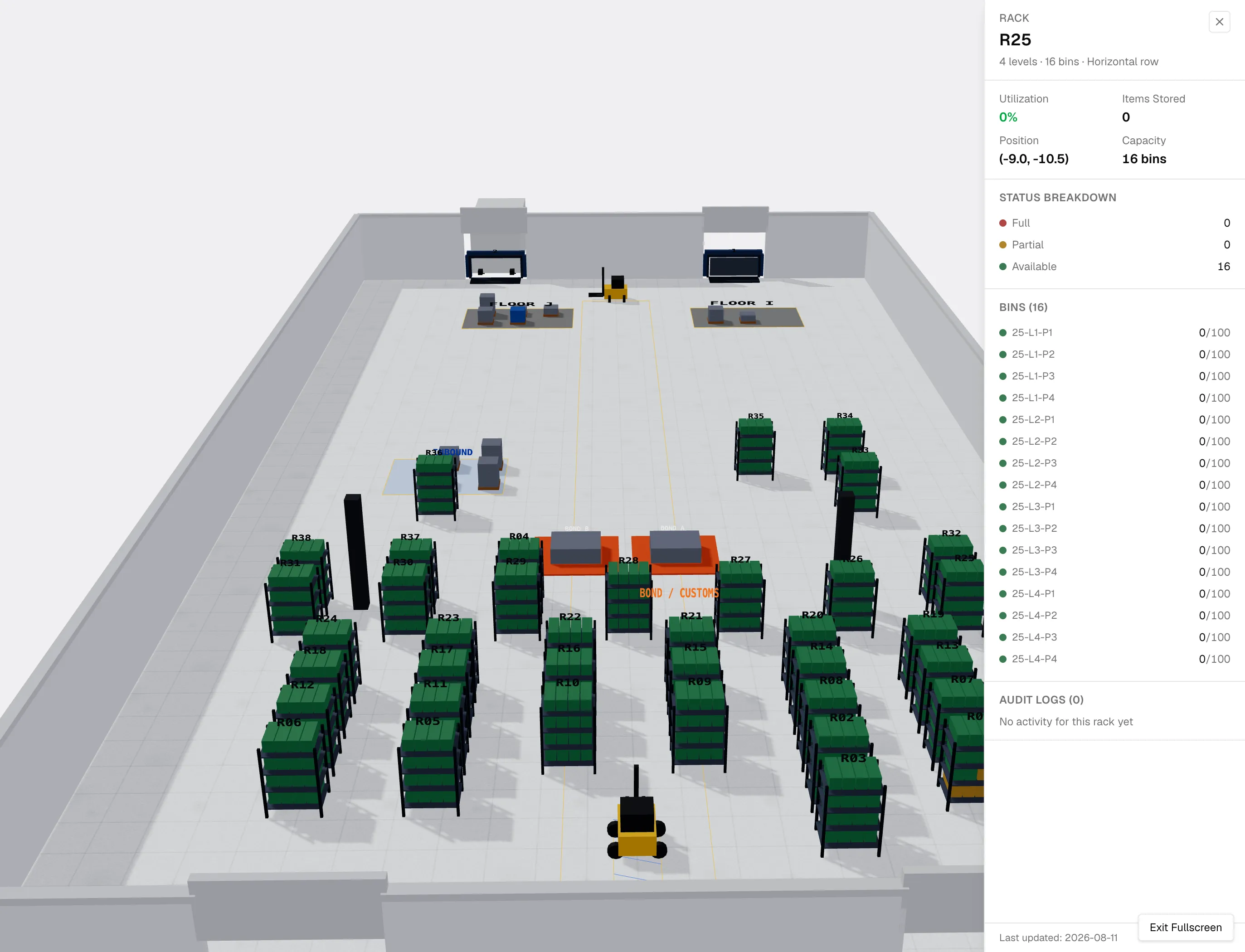 Esnaj dashboard showing detected and mapped spreadsheet columns